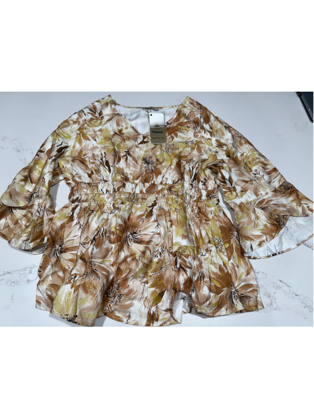 NEW Timeson Floral 3/4 Sleeve Top
Dressy XL